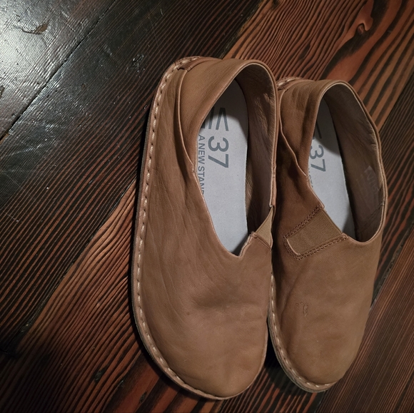 VIBAe ZUMA Leather Cognac Brown sz 37 - Picture 4 of 5